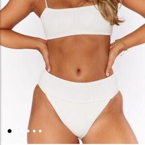 MUMU Del Ray scrunch swim bottoms NWT